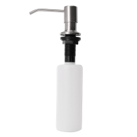 Stainless Steel Press Soap Dispenser Hair Shampoo 500ml