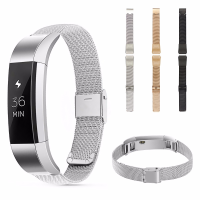 Stainless Steel Watch Band Metal Mesh Strap For Fitbit Alta