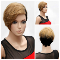 Star Style Women Short Blond Hair Wig