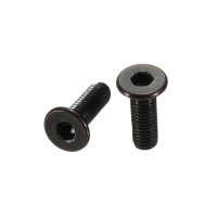 Suleve™ M3CH11 50Pcs M3 Carbon Steel Hex Socket Flat Head Countersunk Screws Bolts 4 12mm Length