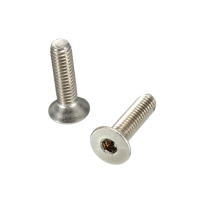 Suleve™ M3SH7 50Pcs M3 Stainless Steel Hex Socket Flat Head Countersunk Screws Bolts 4 12mm Length