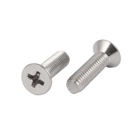 Suleve™ M3sp1 50pcs M3 Stainless Steel Phillips Flat Head Countersunk Machine Screw 4 12mm Length