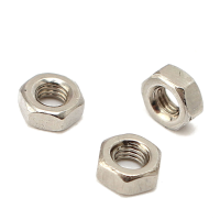 Suleve™ MXSN1 50Pcs Stainless Steel Metric Coarse Pitch Screw Thread Hexagon Nuts M2 M3 M4 M5 M6