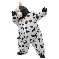 Sumo Fancy Dress Cosplay Performance Fan Inflatable Cows Toy Costume Suit Christmas Party 170cm