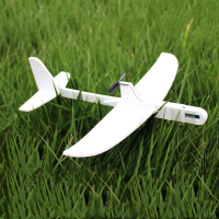 Super Capacitor Electric Hand Throwing Free Flying Glider Airplane Model