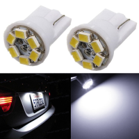 T10 6smd 1210 Led Turn Light Lamp White Dc12v 60lm 6500k