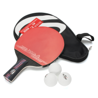 Table Tennis Racket Ping Pong Paddle Short Handle Shake Hand Indoor Table Tennis
