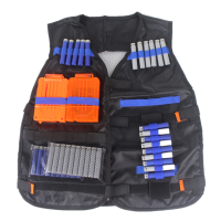 Tactical Vest Jacket Multi Pocket Foam Motorcycle Riding Waistcoat