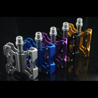 Taiwan Scudgood Kc 001 Bike Bearing Pedals With Anti Skid Peg
