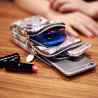 Tanghao Multifunctional Three Layers Wallet Case Detachable Strap Sport Arm Bag For Under 5.3 Inches Phone