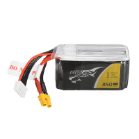 Tattu 14.8V 850mah 75c 12.58Wh 4s Xt30u F Plug Lipo Battery For Rc Racing Drone