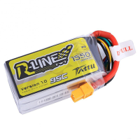 Tattu R Line 14.8V 1550mah 95c 4s Xt60 Plug Lipo Battery
