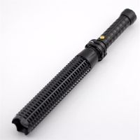 Telescopic Zoomable Q5 Led Emergency Self Defense Flashlight Defensive Zoom Torch Lifesaving Hammer