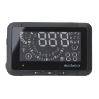 The Thrid Generation Actisafety Head Up Display Hud + Obd Interface