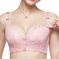 Thin Cotton Underwire Front Buckle Nursing Bra