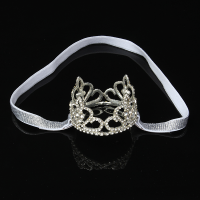 Toddler Baby Rhinestone Crown Headbrands Girls Princess Tiara Photography Props