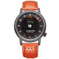Tomoro Tmr1018 Creative Men Watch Leather Strap Casual Sport Quartz Wrist Watch