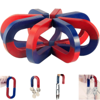 Traditional Mini U Shaped Horseshoe Teaching Magnet For Kids Children Educational Gift Toys