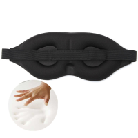 Travel 3d Memory Sleep Eye Shade Sponge Goggles Sleeping Eye Mask