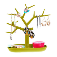 Tree Branch Shape Earrings Necklace Ring Jewelry Display Stand Holder