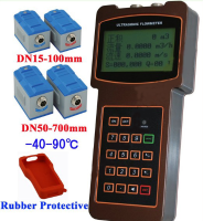 Tuf 2000h Dn15 100mm Dn50 700mm Ultrasonic Flow Meter Flowmeter