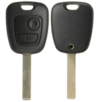 Two Buttons Remote Full Repair Kit Key Fob Case For Toyota Aygo
