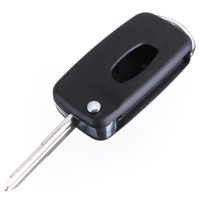 Uncut Blank Flip Folding Remote Key Shell Case For Mitsubishi