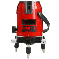 Uni T Lm530 3 Lines Red Laser Level 360 Degree Self Leveling Cross Laser Level 8 Times Brightness Touch Button