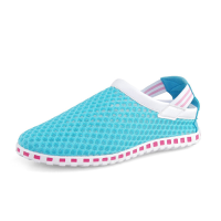 Unisex Beach Sandals Outdoor Mesh Breathable Flat Shoes