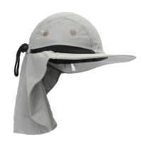 Unisex Boonie Snap Hat Brim Ear Neck Cover Sun Flap Cap Hunting Fishing Boating Hiking