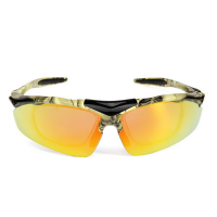 Unisex Semi Rimless Oval Polarized Sport Sunglasses Goggles Eyewear Windproof Anti Sand Anti Uv