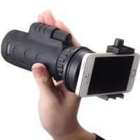 Universal 10x35 Mini Portable Monocular Telescope With Universal Holder For Smartphone