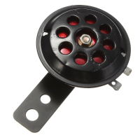 Universal 12v 100db Motorcycle Waterproof Electric Horn Black