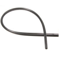 Universal 24inch 6mm Black Silicone Wiper Blade Frameless For Car Bus Wind Shield
