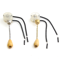 Universal 3a Ceiling Fan Wall Light Pull Chain Cord Switch Control Ac220 250v