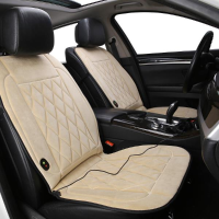 Universal Car Electric Heating Seat Cover Pad Winter Anti Slip Heated Warmer Cushion 12v