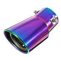 Universal Car Exhause Muffler Stainless Steel Pipe Modified Car Rear Tail Throat Liner Aaccessorie.S