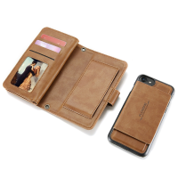 Universal Floveme Retro Wallet Handbag Detachable Phone Case For Iphone 7/6/6s 4.7 Inch