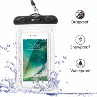 Universal Pvc Ipx8 Waterproof Clear Touch Screen Phone Case Underwater Dry Bag Surfing Swimming Bag