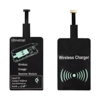 Universal Qi Wireless Charger Receiver Adapter Receptor Receiver Pad Coil For Mobile Phone