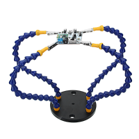 Universal Strange Third Hand Four Arms Soldering Station Pcb Fixture With Heavy Metal Base