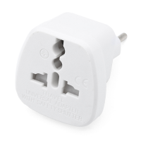Universal UK/US/EU to 2 Pins India/Pakistan Adapter Converter Travelling Portable Plug Charger
