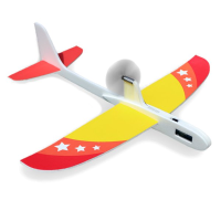 Upgraded Super Capacitor Electric Hand Throwing Free Flying Glider Diy Airplane Model