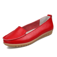 Us Size 5 10 Casual Leather Soft Women Shoes Outdoor Flat Loafers