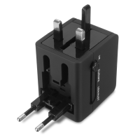 Us/uk/au/eu Universal International World Travel Charger Power Adapter Wall Plug