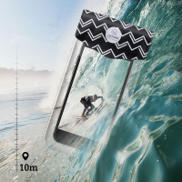 Usams Yd008 10m Underwater Waterproof Bag Screen Touch Phone Pouch For Smartphone Under 6 Inch