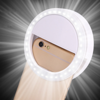 Usb Rechargeable Clip Led Camera Photography Fill Light For Iphone Android Phone