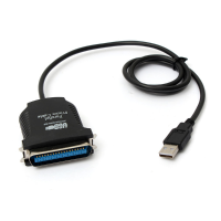 Usb To Parallel Ieee 1284 36 Pin Printer Cable Adapter Converter 80cm Length