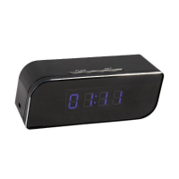 V28w 1080p Clock Camera Wireless Ip Hidden Night Vision Camera Real Time Audio Video Motion Detector