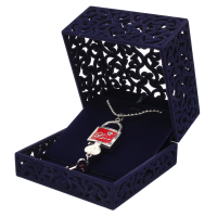 Velvet Necklace Ring Bracelet Pendant Charm Jewelry Gift Collect Box